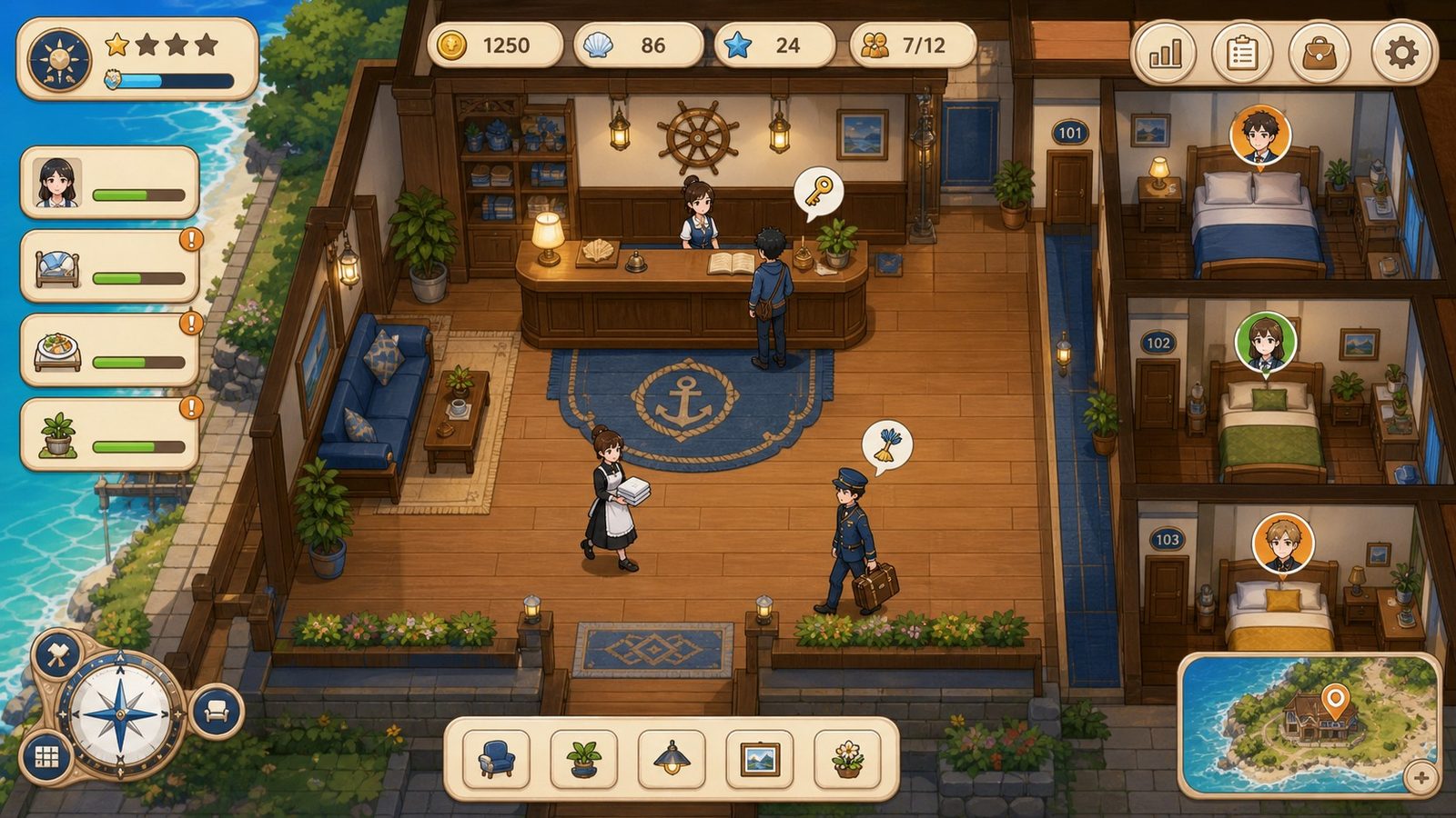 歌鸲旅馆KomadoriInn存档 实机画面 页面配图 2